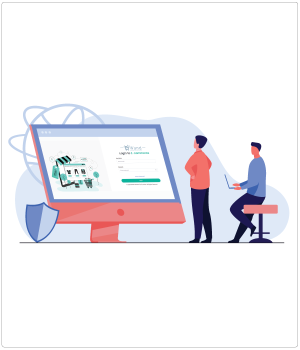 Request eWand ERP product demo illustration